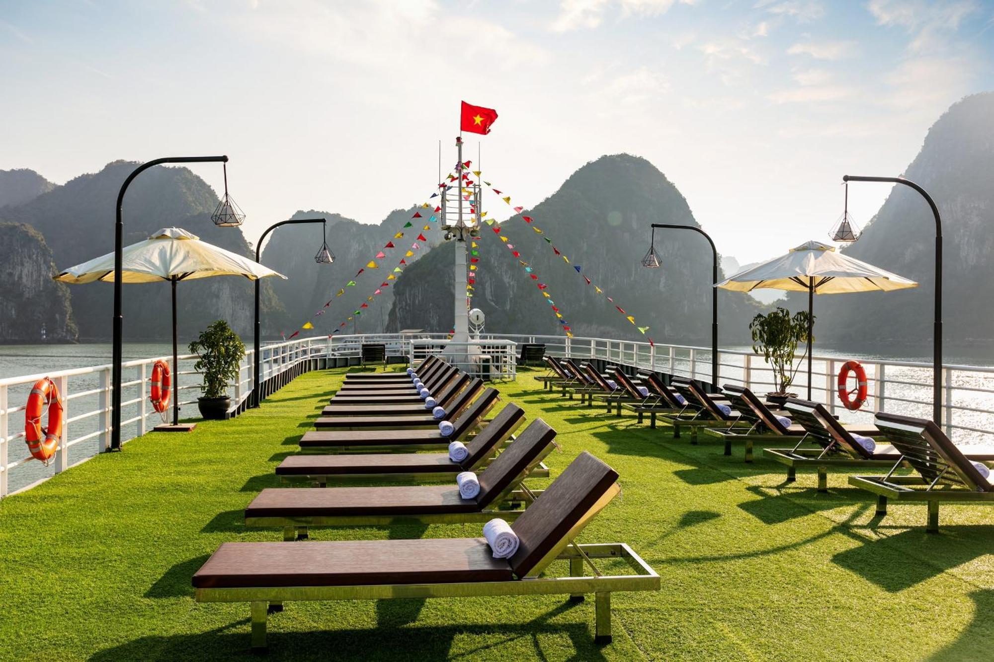 Hotel Halong Dragon Bay Cruise Ha Long Exterior foto