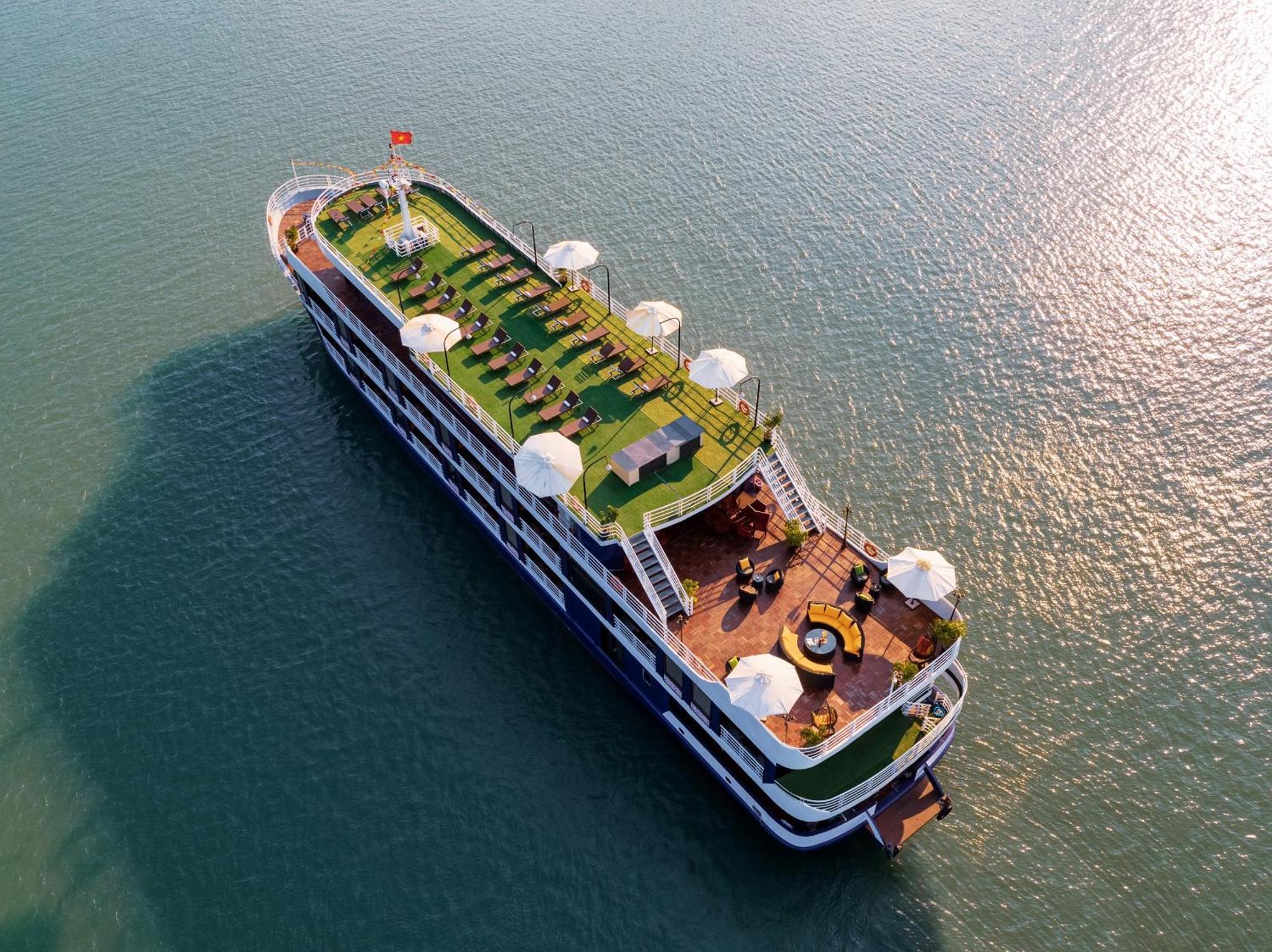 Hotel Halong Dragon Bay Cruise Ha Long Exterior foto