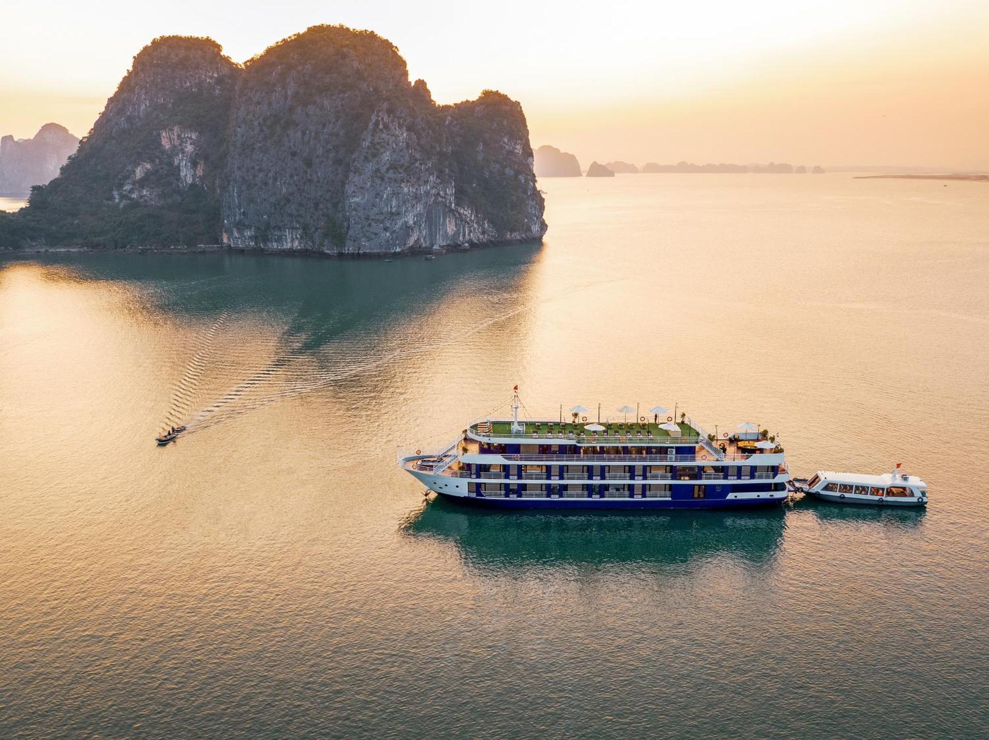 Hotel Halong Dragon Bay Cruise Ha Long Exterior foto
