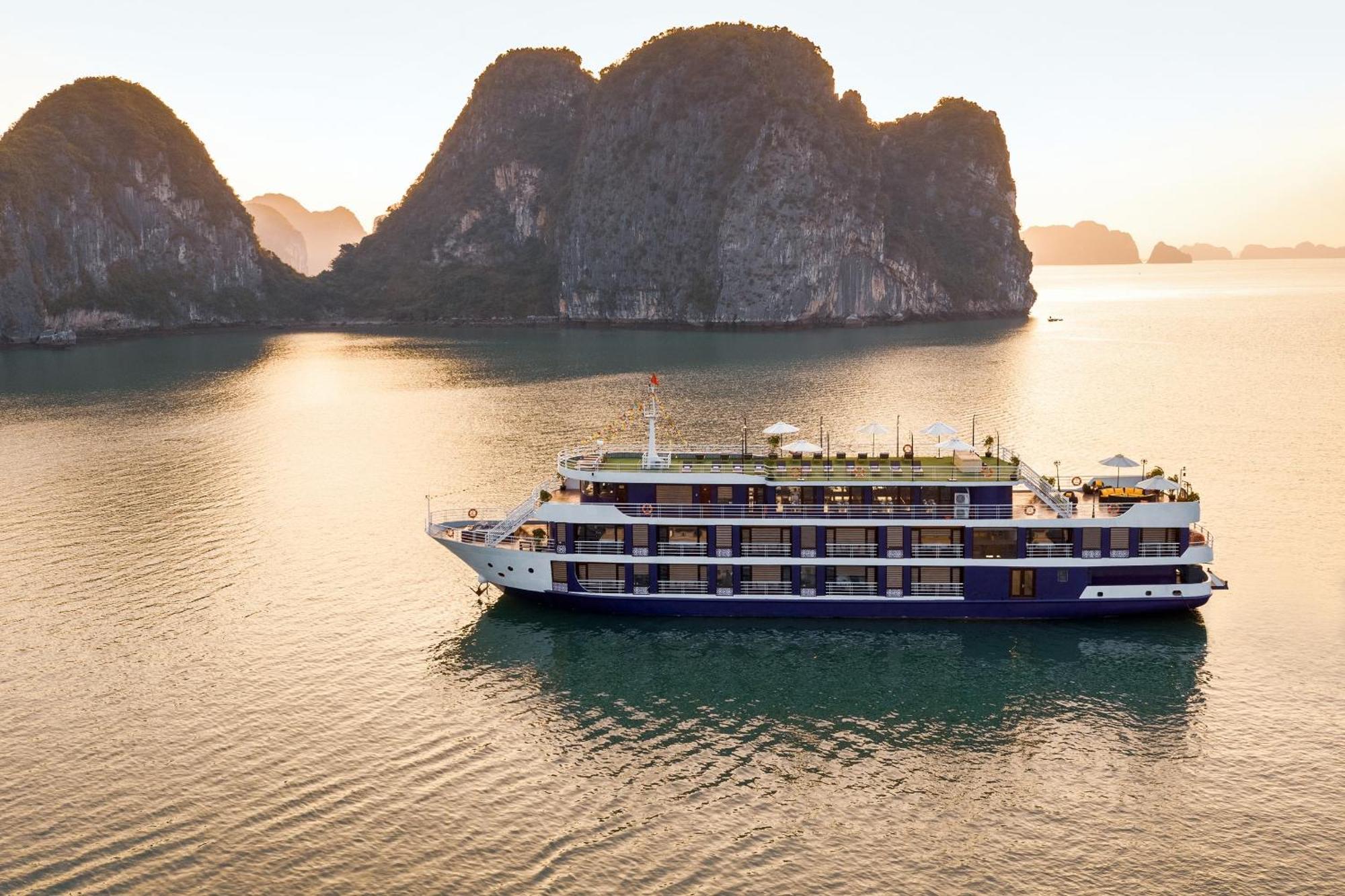 Hotel Halong Dragon Bay Cruise Ha Long Exterior foto