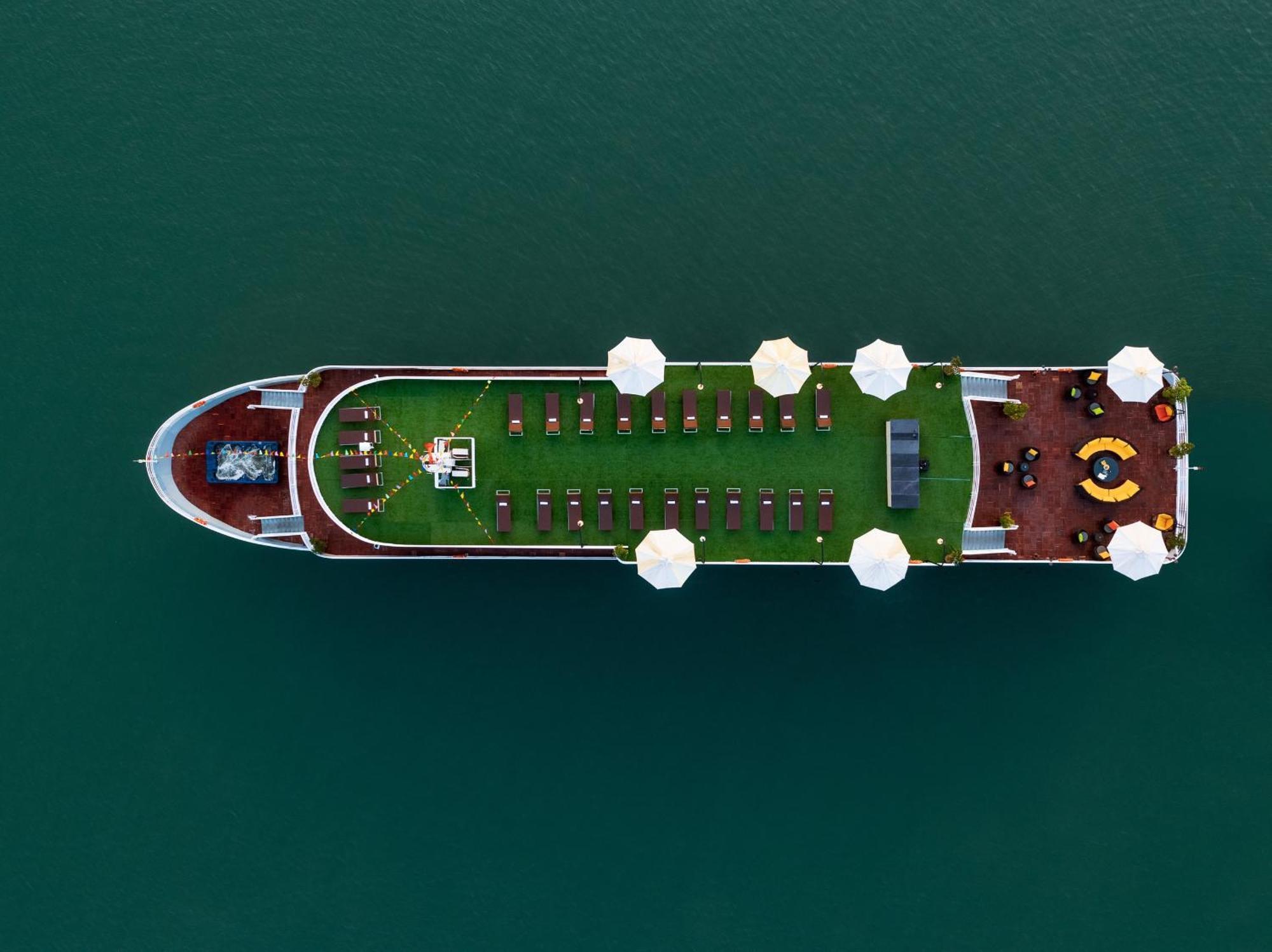 Hotel Halong Dragon Bay Cruise Ha Long Exterior foto