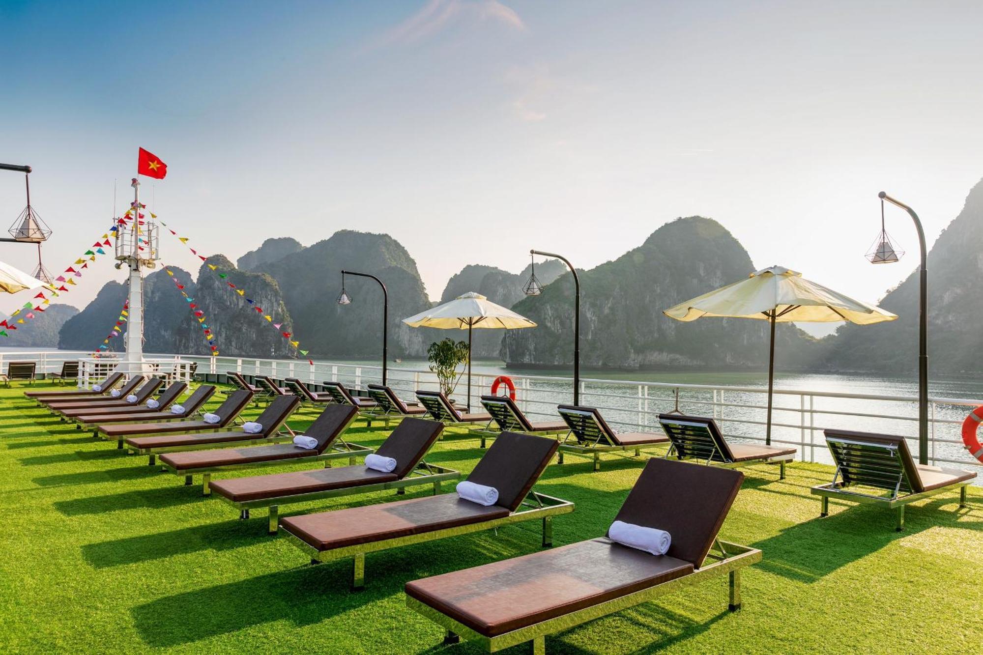 Hotel Halong Dragon Bay Cruise Ha Long Exterior foto