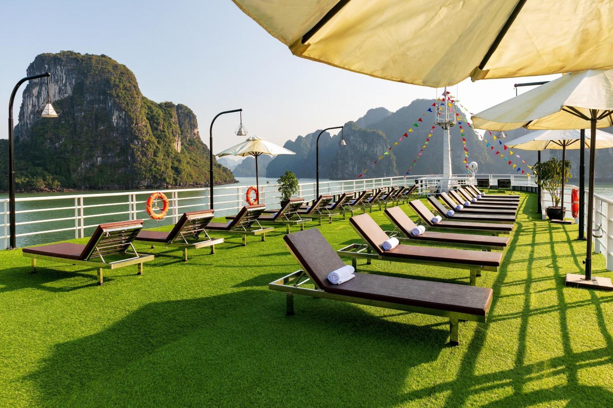 Hotel Halong Dragon Bay Cruise Ha Long Exterior foto
