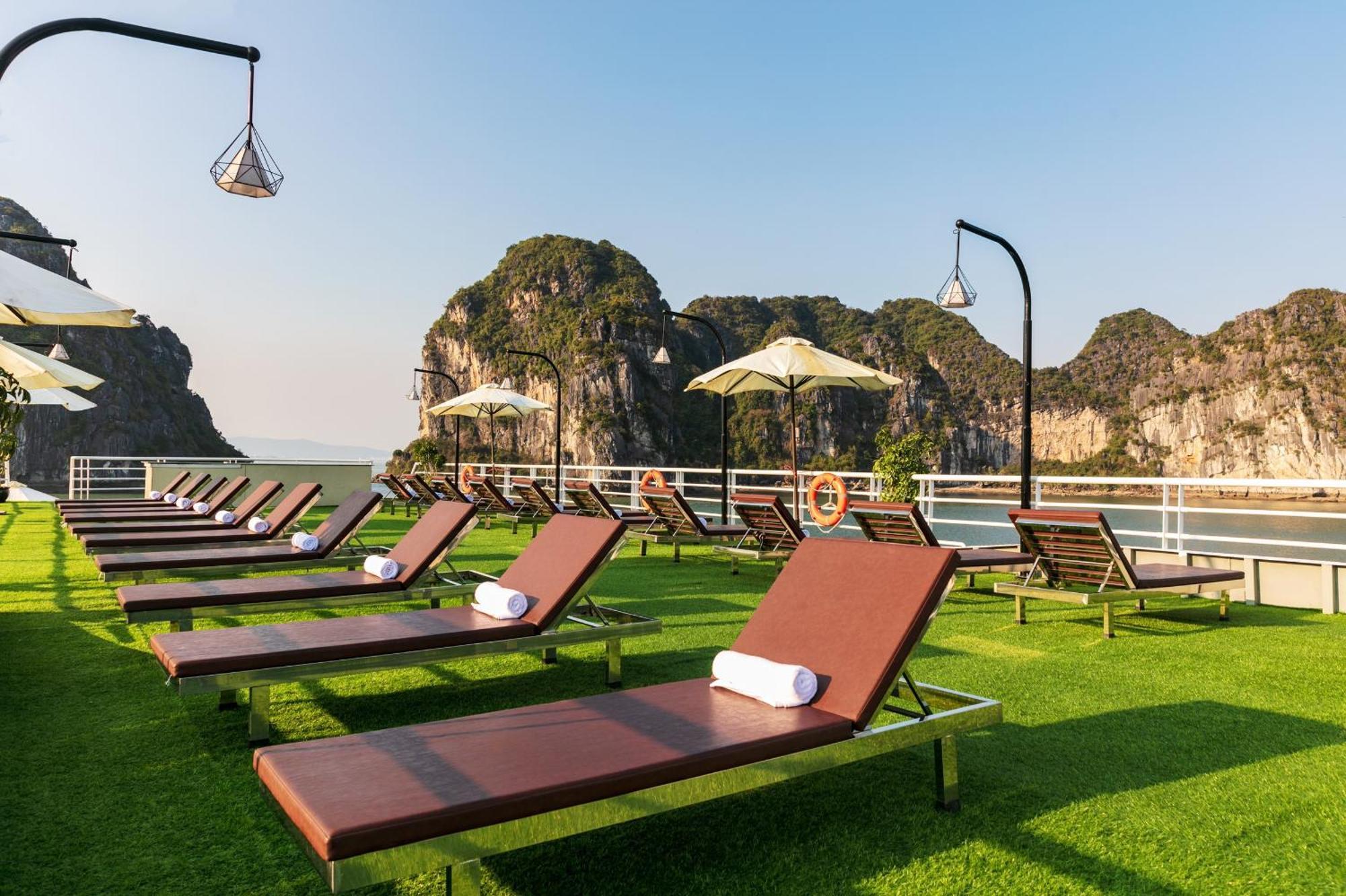 Hotel Halong Dragon Bay Cruise Ha Long Exterior foto