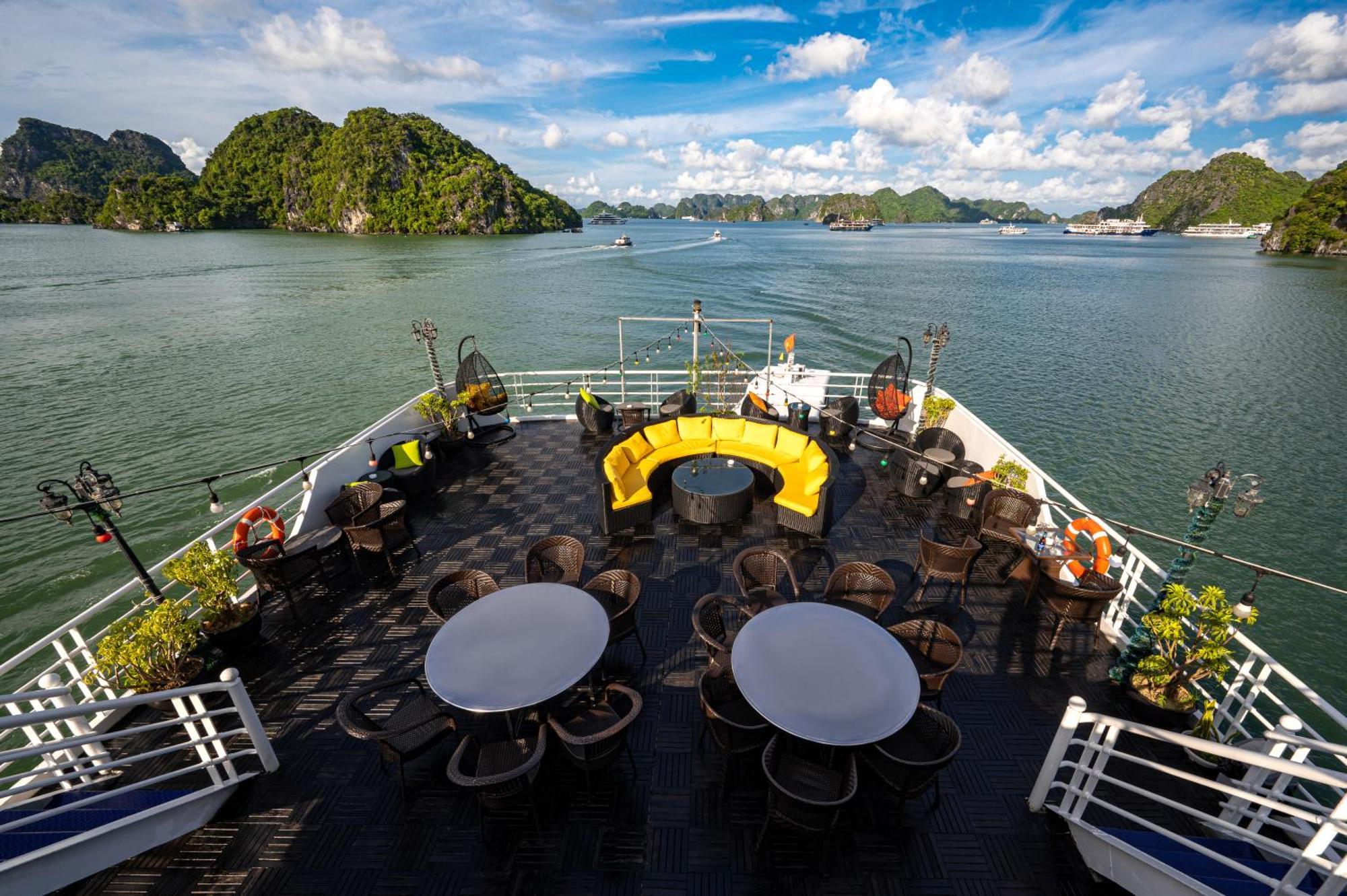 Hotel Halong Dragon Bay Cruise Ha Long Exterior foto