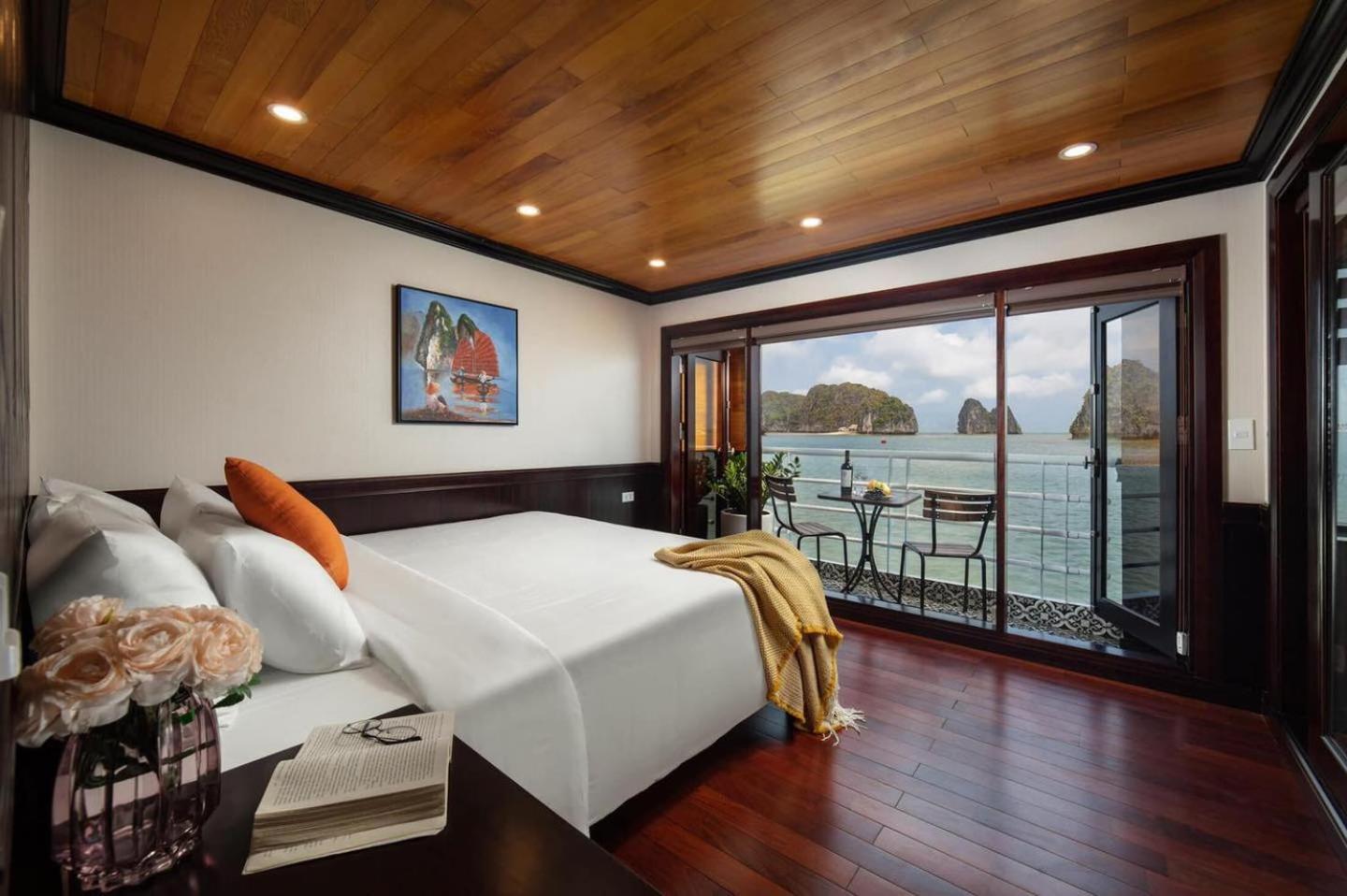 Hotel Halong Dragon Bay Cruise Ha Long Exterior foto